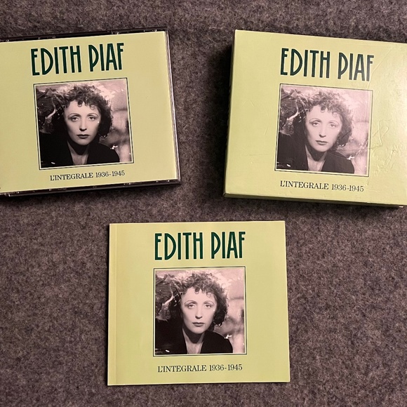 EDITH PIAF L'Integrale 1936-1945 [Box] (CD, Oct-1988, 4 Discs, Verve) - Picture 5 of 7